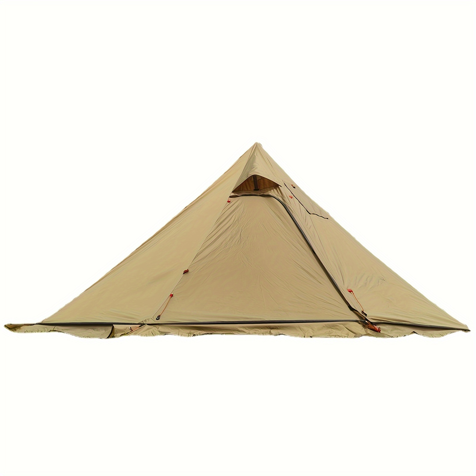 10 5 x 5 2 camping tent with stove jack outdoor teepee tent for family camping backpacking hiking details 0