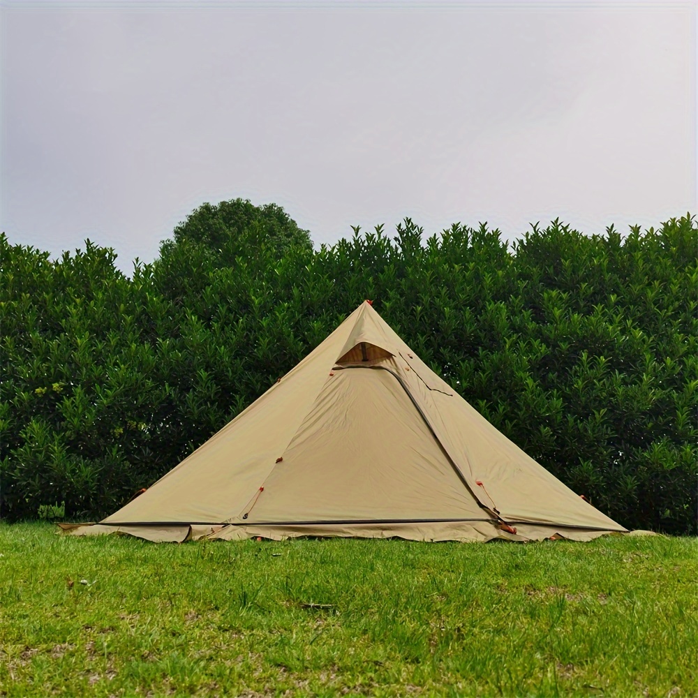 10 5 x 5 2 camping tent with stove jack outdoor teepee tent for family camping backpacking hiking details 5