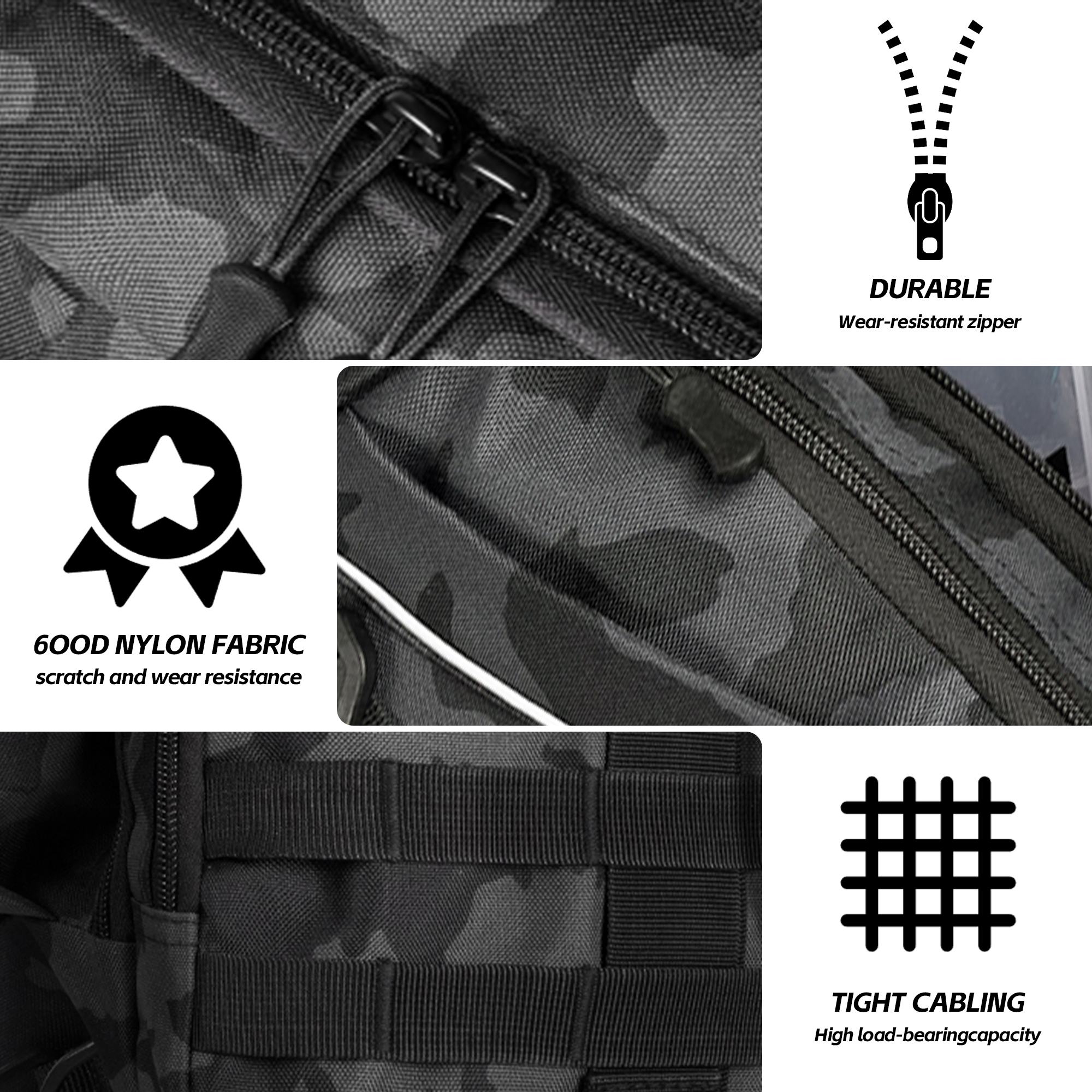fishing backpack tackle sling bag fishing backpack with rod holder tackle box for men women details 13