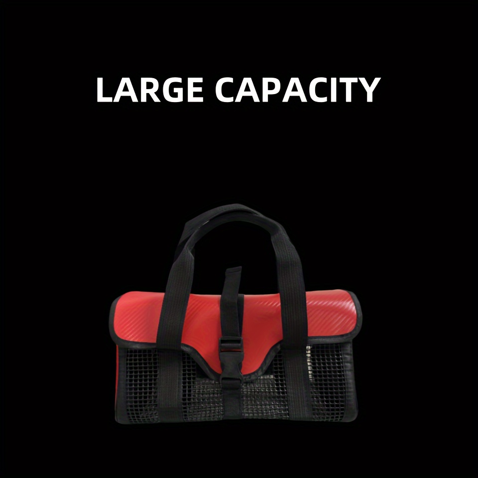 1pc fishing gear bag bag portable bag sea fishing boat fishing gear accessory bag flushable details 0